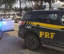 PRF recupera três veículos roubados e prende suspeitos em Alagoas