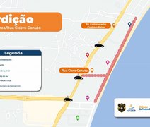 Trânsito de Jacarecica sofrerá modificações neste final de semana; confira