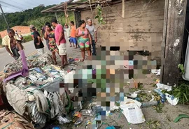 Caminhão de reciclagem tomba e deixa feridos na AL-105