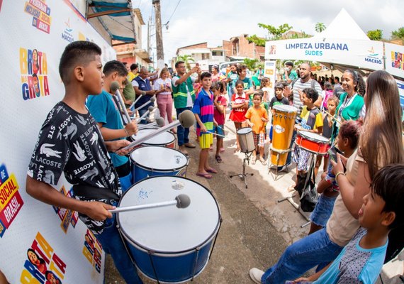 Fundação Cultural leva ritmo e cultura para a Grota da Moenda