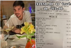 Amigos pedem vinho de R$ 1.650 achando que custava R$ 165 e pagam conta de R$ 4.500