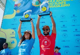 Setur promove turismo de eventos com a Liga Mundial de Surfe, em Marechal Deodoro