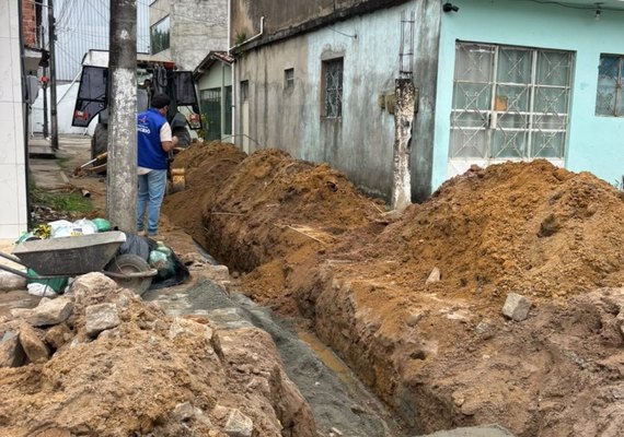 Prefeitura inicia obras de drenagem no Tabuleiro do Martins em Maceió