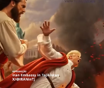 Embaixada do Irã publica vídeo feito por IA de Jesus jogando Trump no inferno