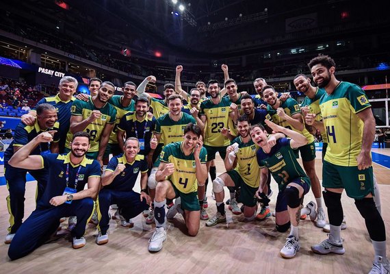 Classificado, Brasil bate China no término da fase preliminar da Liga