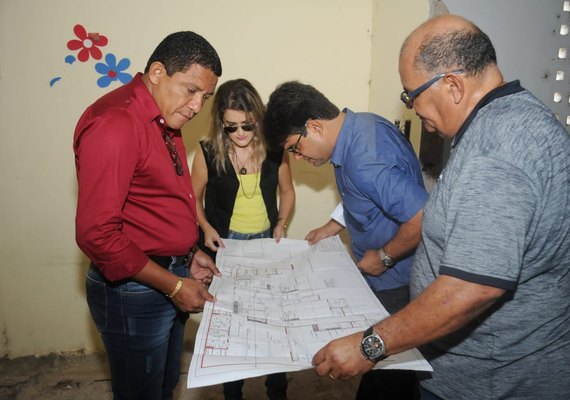 Obras do novo Centro de Reabilitação de Palmeira foram iniciadas hoje (13)