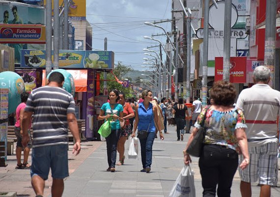 No 1º dia da fase amarela em Maceió, o isolamento social em AL chega a 39,4%