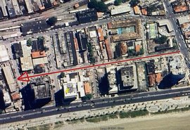 Rua próxima ao TRT, no Centro de Maceió, terá sentido único a partir deste sábado (2)