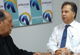 Diretor de Comunicação do TCE/AL se reúne com Presidente da Atricon