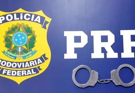 Procurado pela Justiça pelo crime de homicídio é preso pela PRF e 3º BPM/AL
