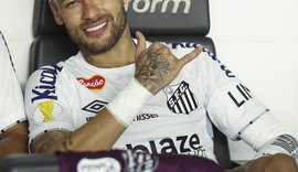 Neymar pode ser titular pelo Santos contra o Novorizontino