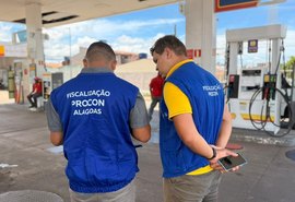Procon Alagoas fiscaliza postos após alta no preço da gasolina