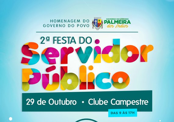 Prefeitura divulga programação da Semana do Servidor Público