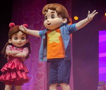 Show de bonecos dos irmãos Maria Clara e JP chega a Maceió