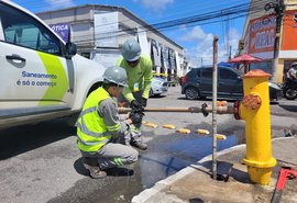 Mais de 80% dos hidrantes de Maceió são recuperados pela BRK