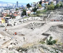 Arqueólogos descobrem mosaico com 'nó de Salomão' em antiga cidade de Esmirna