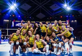 Brasil vence a Alemanha e enfrenta o Japão na Liga das Nações feminina de voleibol