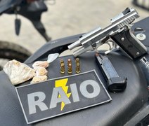 PM apreende 21 armas de fogo e 4kg de drogas na última semana em AL