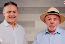 Lula declara apoio a Renan Filho na disputa pelo Governo de Alagoas