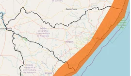 Inmet alerta para perigo do acúmulo de chuvas em Maceió e mais 33 cidades de AL