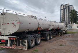 Sefaz apreende quase 45 mil litros de álcool hidratado em Pilar