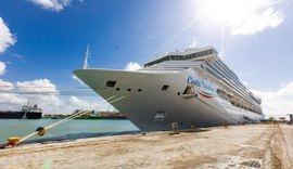 Maceió registra maior temporada de cruzeiros da história com 35 escalas no Porto de Jaraguá