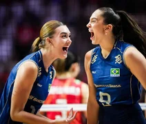 Brasil derrota Japão por 3 sets a 1 e se aproxima da fase final da VNL