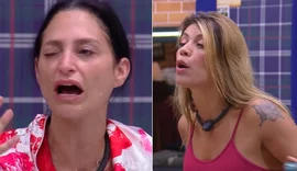 Fran Almeida joga água em Ariela Carasso após discussão em A Fazenda
