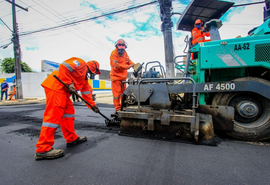 Ruas do Clima Bom recebem obras de infraestrutura da Prefeitura