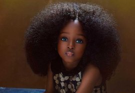 Nigeriana de 5 anos é considerada a menina mais bonita do mundo