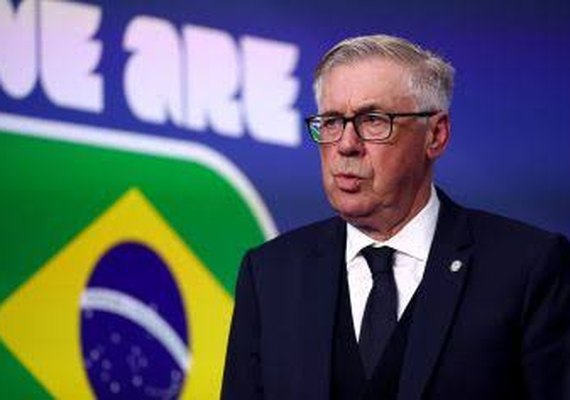 Ancelotti deixa concentração após eliminação do Brasil na Copa