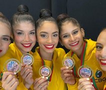 Alagoana traz medalha de ouro inédita para o Brasil em mundial de ginástica rítmica