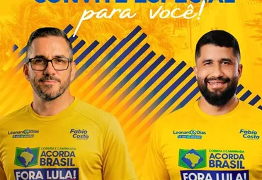 Leonardo Dias e Fábio Costa anunciam corrida “Acorda Brasil” com ato político na orla de Maceió