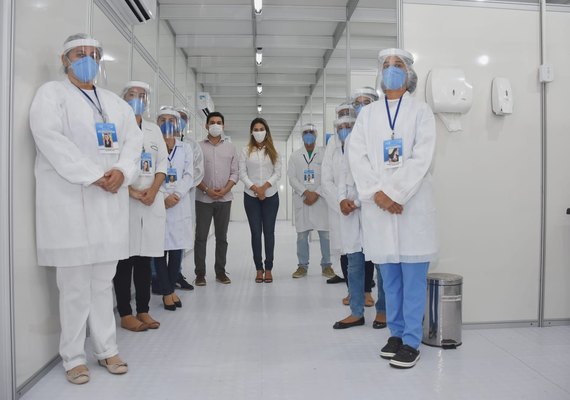 Hospital de campanha é inaugurado em São José da Laje