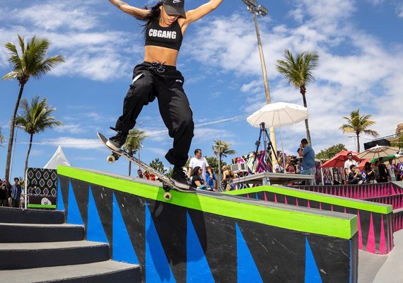 Alagoana disputa campeonato de skate com os maiores nomes do esporte no país