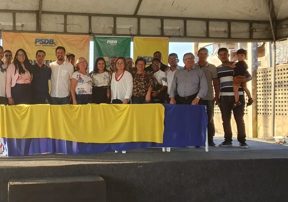 Rodrigo Cunha empossa novos diretórios do PSDB em São Miguel dos Campos e Messias