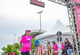 Professora Elian e Alef vivem um novo capítulo na Parque Shopping Run