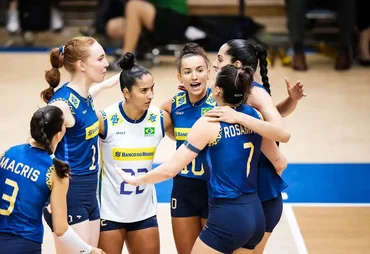 Brasil bate Bulgária e avança à fase final da Liga das Nações de Vôlei