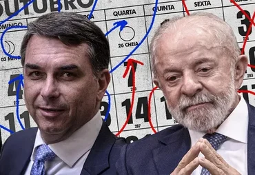A seis dias do 2º turno, Flávio e Lula estão em empate técnico