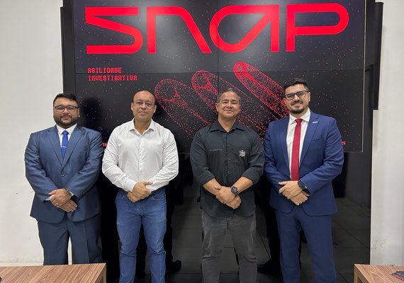 Agentes da Segurança Pública de AL conhecem tecnologia dedicada à análise de dados