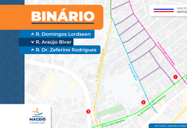 Novo binário altera trânsito na Pajuçara a partir deste sábado (22)