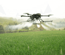 Drone promete aplicação mais barata e eficiente de produtos agrícolas em Alagoas