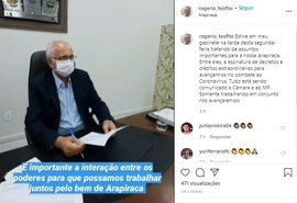 Teófilo pode ser afastado da prefeitura de Arapiraca
