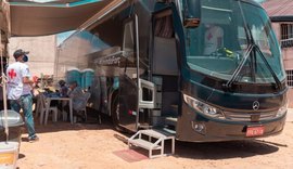 Ônibus da Vacina retorna com imunização contra a Covid-19 no Centro de Maceió