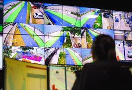 Videomonitoramento com 48 câmeras reforça segurança na nova orla de Maceió