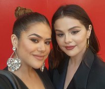 Maisa Silva conhece Selena Gomez e se emociona: 'sonho realizado'