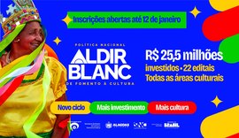 Abertas inscrições para os 22 editais do Ciclo 2 da PNAB em Alagoas