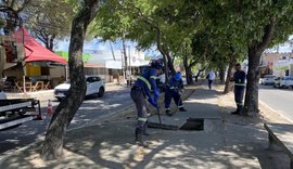 Seminfra conclui intervenção no sistema de drenagem do canteiro central da Av. Antônio Gomes de Barros