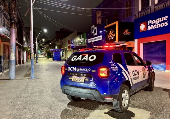 Guarda prende suspeito de furtar fiação no Centro de Maceió