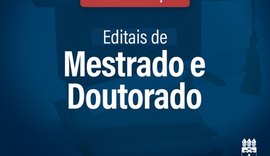 Ufal oferta mais de 120 vagas em programas de pós-graduação